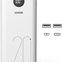 Нова външна батерия за телефон Преносимо зарядно устройство Power Bank, снимка 1 - Селфи стикове, аксесоари - 42274387
