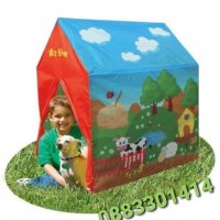 Детска къща Палатка за игра Къщичка , снимка 1 - Играчки за стая - 39454992