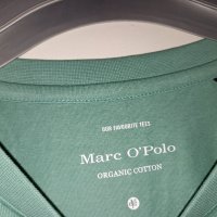 Marc O'Polo- XXL-Зелена мъжка тениска органичен памук , снимка 6 - Тениски - 41474172