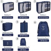 Комплект чанти органайзери за куфар, снимка 7 - Други стоки за дома - 41475996