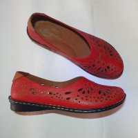 Дамски обувки естествена кожа нови, снимка 2 - Дамски ежедневни обувки - 42095410
