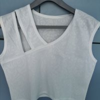 Интересен модел блузка, снимка 3 - Тениски - 41549647