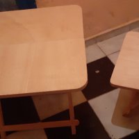 Изработка на сгъваеми масички и столчета