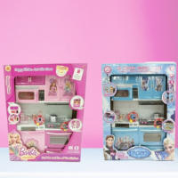Детси кухненски комплект за кукли 30 см Варианти: Барби ; Замръзналото кралство, снимка 1 - Кукли - 44602985