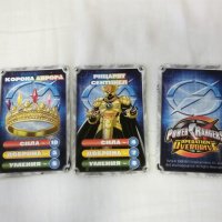 Power Rangers колекционерски карти, снимка 3 - Колекции - 41837676