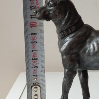 WMF-Посребрена фигура на куче 1910-1925 год., снимка 13 - Антикварни и старинни предмети - 41611128