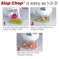 Кухненски чопър за зеленчуци Slap Chop, снимка 9 - Аксесоари за кухня - 41453509