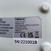 YISSVIC Електрическа кутия за обяд 3 в 1 Нагревател за храна 12V/24V/110V за кола/камион/дома/офиса , снимка 9 - Други - 42727257