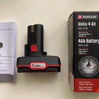 Нови зарядни и батерий Parkside 20V 2Ah и 4Ah lI-iON и 12V 2Ah и 4Ah lI-iON., снимка 11 - Други инструменти - 42263567