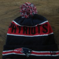 new era patriots - страхотна зимна шапка, снимка 1 - Шапки - 38988682