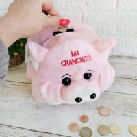 4459 Плюшена касичка Прасенце Mi Chanchito с мелодия, снимка 2 - Играчки за стая - 44207822