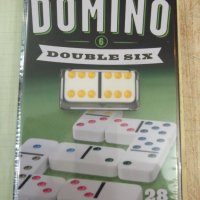 Игра "TACTIC DOMINO 6 DOUBLE SIX" нова в метална кутия, снимка 7 - Домино - 41967632