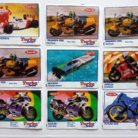 Картинки от дъвки ТУРБО Turbo sport червено-син надпис, снимка 3 - Колекции - 42073391