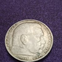 2 Марки 1939 сребро Трети Райх , снимка 2 - Нумизматика и бонистика - 41540537