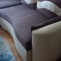 Ъглов диван с лежанка запазен, снимка 2 - Дивани и мека мебел - 41097594