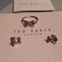 Ted Baker обеци и пръстен , снимка 3 - Бижутерийни комплекти - 44227208