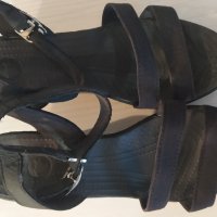 CROCS дамски сандали – черни, № 40, снимка 3 - Сандали - 40680391