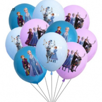 Елза Анна от Замръзналото Кралство Обикновен надуваем латекс латексов балон парти, снимка 1 - Други - 36274966