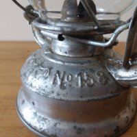 Стар немски фенер ВАТ №158, снимка 5 - Антикварни и старинни предмети - 41105202