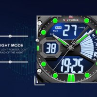 Мъжки часовник NaviForce многофункционален NF9172L BGYB., снимка 9 - Мъжки - 34797909