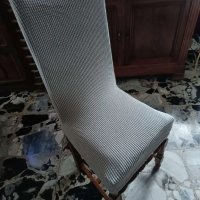 Еластичен калъф за трапезен стол, еластични калъфи за столове, снимка 9 - Столове - 44458732
