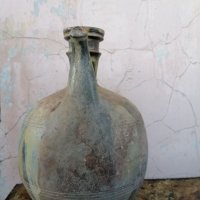 Стар керамичен съд, снимка 4 - Антикварни и старинни предмети - 41628679