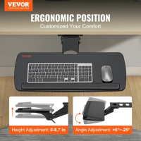 VEVOR поставка за клавиатура за монтаж на бюро, снимка 6 - Друга електроника - 44931940
