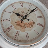 ретро стенен часовник от Франция , Винтидж , 30 см , снимка 4 - Други стоки за дома - 39218037