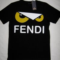 Мъжка тениска Fendi, снимка 2 - Тениски - 38599103