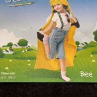 Детски халат/наметало Пчеличка , снимка 2 - Хавлии и халати - 42511507