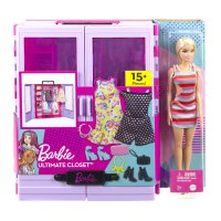 Кукла Barbie - Гардероб с включена кукла HJL66 , снимка 1 - Кукли - 41262799