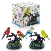 Пластмасова играчка, Музикални папагали кацнали на дръвче

, снимка 4 - Фигурки - 42210705