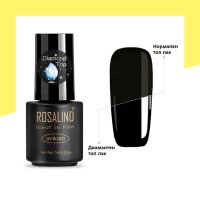 UV/LED Диамантен топ лак ROSALIND, снимка 2 - Продукти за маникюр - 41845555