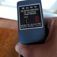 Старо автомобилно захранване Sony DCC-6, снимка 4 - Антикварни и старинни предмети - 34429616
