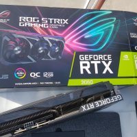 ROG Strix GeForce RTX 3060 OC Edition 12GB GDDR6, снимка 5 - Видеокарти - 39833490