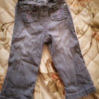 Детски дънки 6-9 месеца , снимка 7 - Панталони и долнища за бебе - 33908528