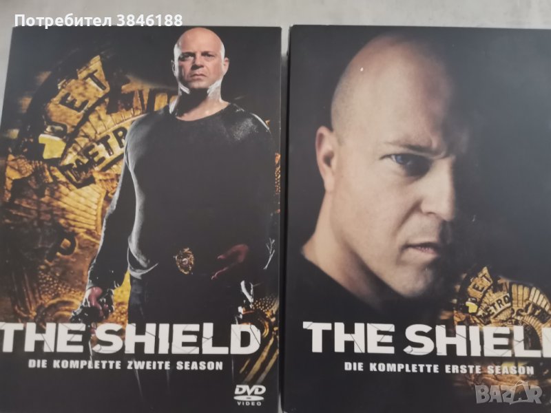 THE SHIELD -1 и 2 сезон-8 ДВД, снимка 1