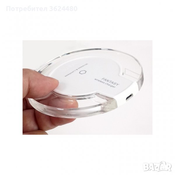 БЕЗЖИЧНО БЕЗКОНТАКТНО УНИВЕРСАЛНО ЗАРЯДНО ЗА GSM, снимка 1