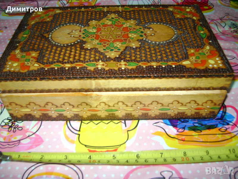 Соц дървена кутия, снимка 1