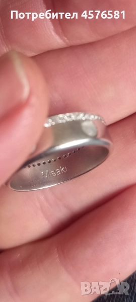 нов неизползван марков пръстен 17мм, снимка 1