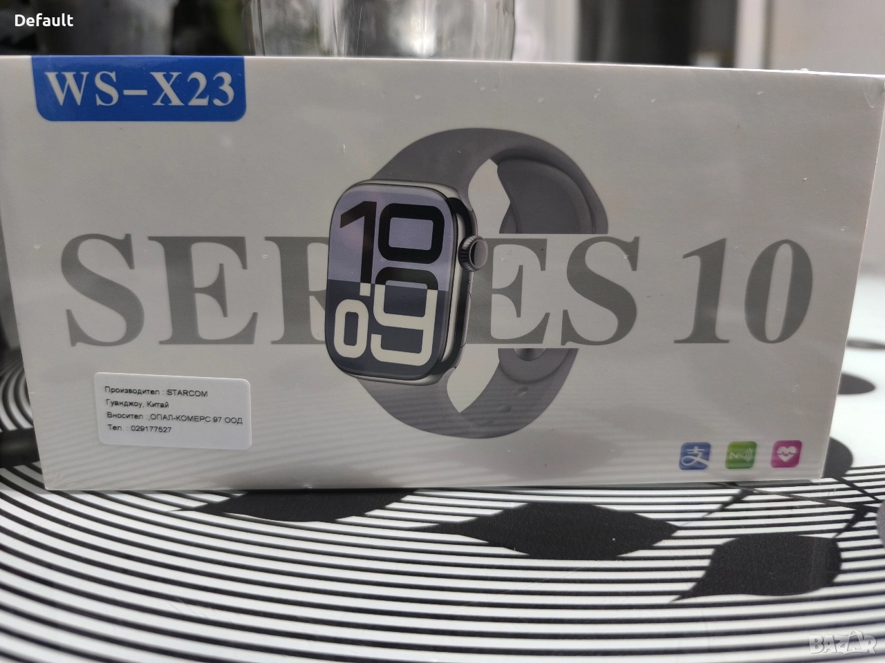 Чисто нов Android смарт часовник-Ws-x23, снимка 1