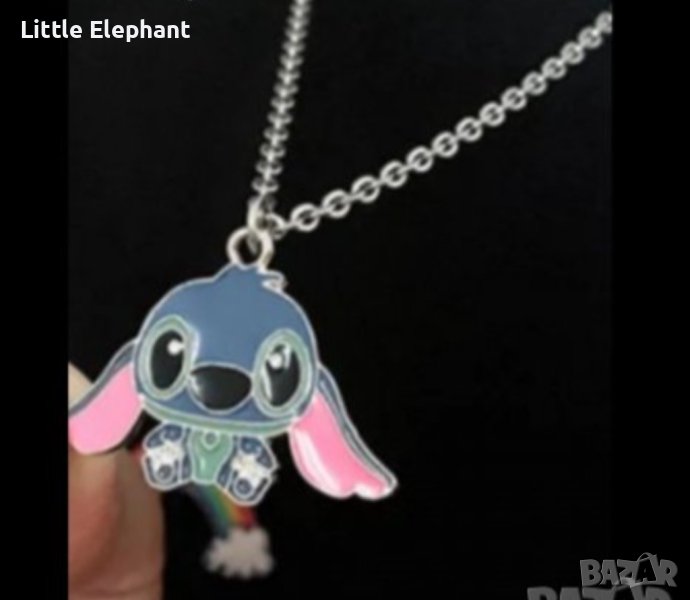 Sale Колие с ланче Стич,Cartoon,ново, снимка 1