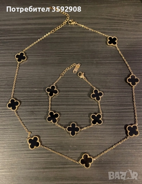 Комплект колие гривна van cl, снимка 1