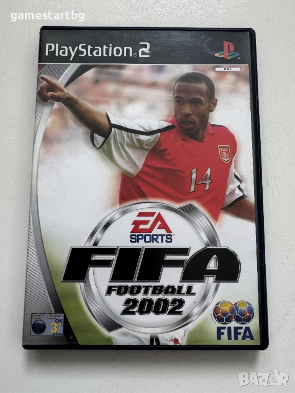 FIFA 2002 за PS2, снимка 1