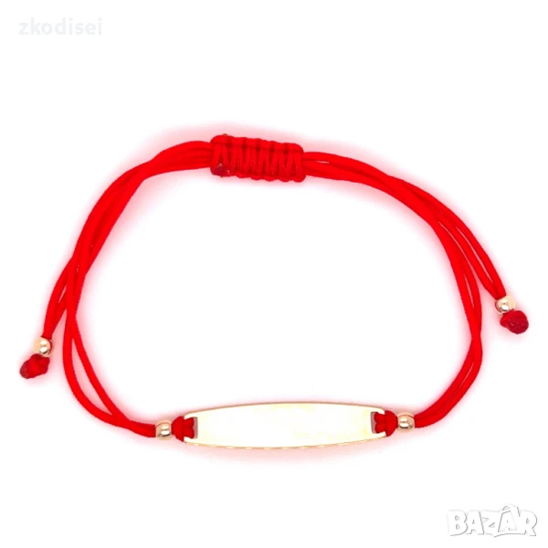 Златна регулируема гривна 1,34гр. 14кр. проба:585 модел:32143-3, снимка 1