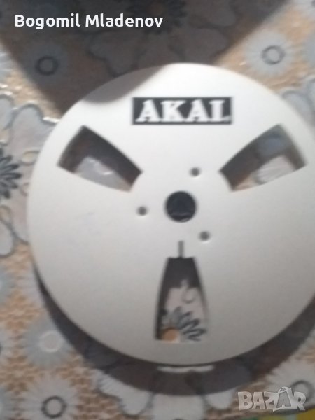магнетофонна шпула AKAI -18 см метална, снимка 1