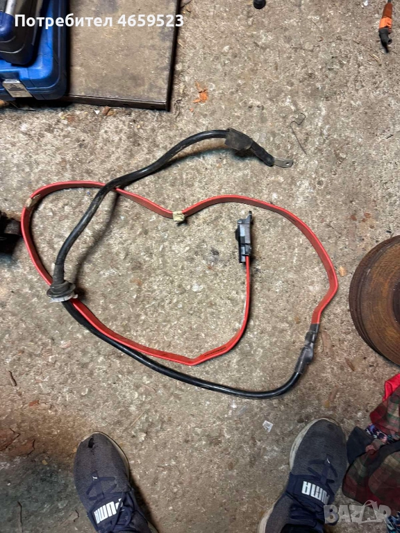 Плюсов кабел(шина) за Ауди Audi A8 D4 H4 Long само за 120лв. 4H4971225B, снимка 1