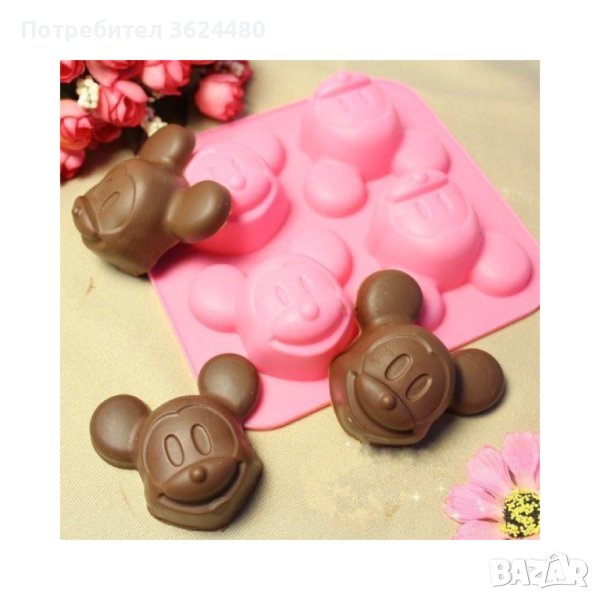 3786 Форма на мики маус, снимка 1