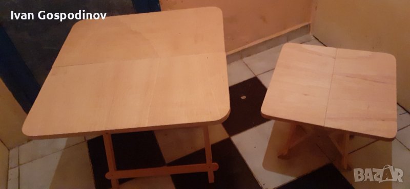 Изработка на сгъваеми масички и столчета, снимка 1
