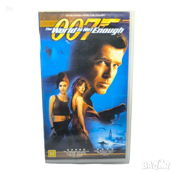 007 James Bond: The world it's not enough /видео касета без бг превод/, снимка 1